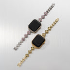 Zircon Petals Copper Watch Band