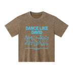 Dance Like Daivd Christian Kid Washed T-Shirt