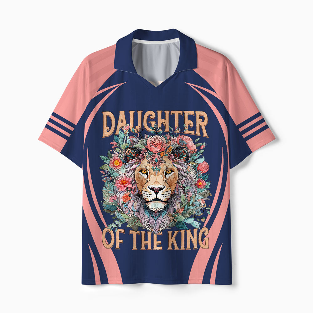 Daughter Of The King Christian Collar Jersey