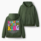Daughter Of The King Christian Fleece-Lined Full-Zip Hoodie