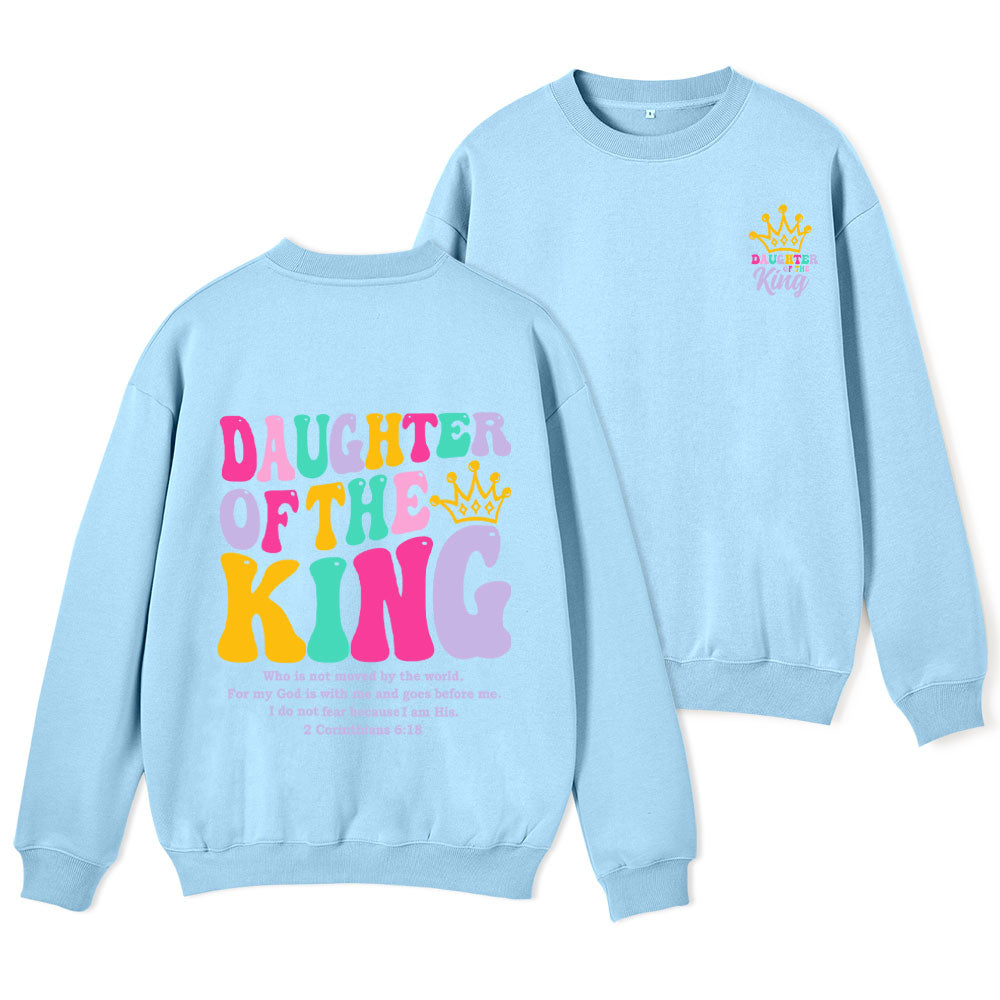 Daughter Of The King Christian Fleece Sweatshirt