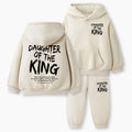 Daughter Of The King Christian Kid Fleece Hoodie Set