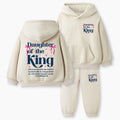 Daughter Of The King Christian Kid Fleece Hoodie Set