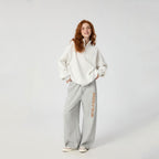 Daughter Of The King Christian Minimalist Knit Barrel Sweatpants