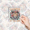 Daughter Of The King Christian Stickers