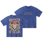 Daughter Of The King Christian Kid Washed T-Shirt