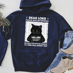 Dear Lord Please Give Me Patience Christian Hoodie
