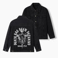 Death Has Been Defeated Christian Denim Jacket