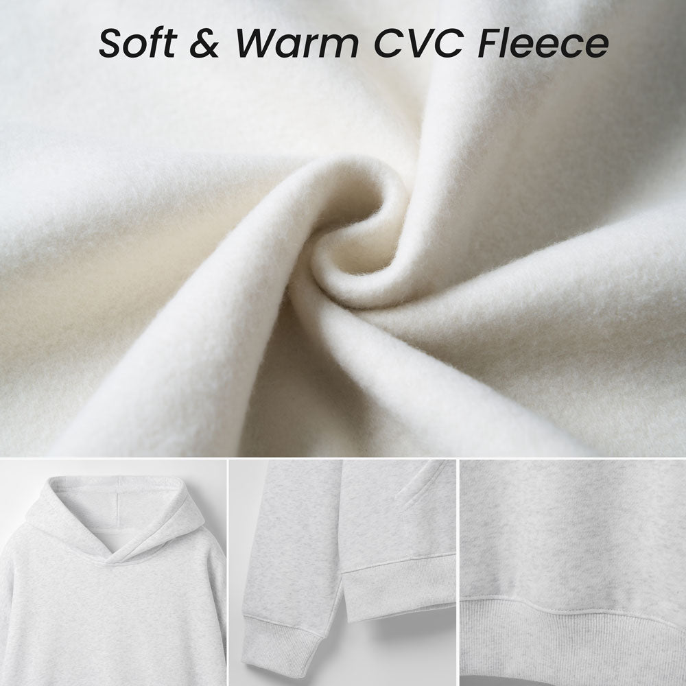 Feral But Love Jesus Christian Kid Fleece Hoodie Set