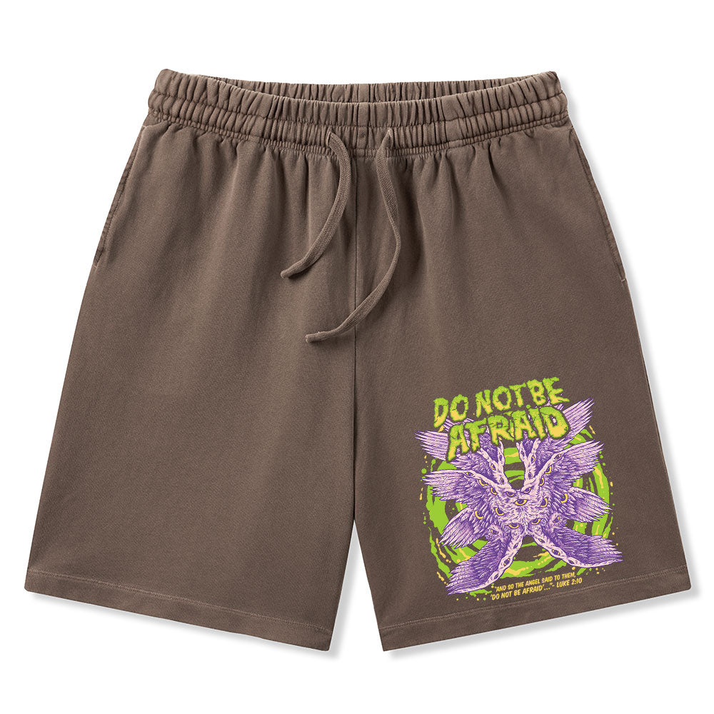 Do Not Afraid Christian Washed Shorts