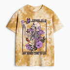Dry Bones Come To Life Christian Heavy Cotton Tie Dye T-Shirt