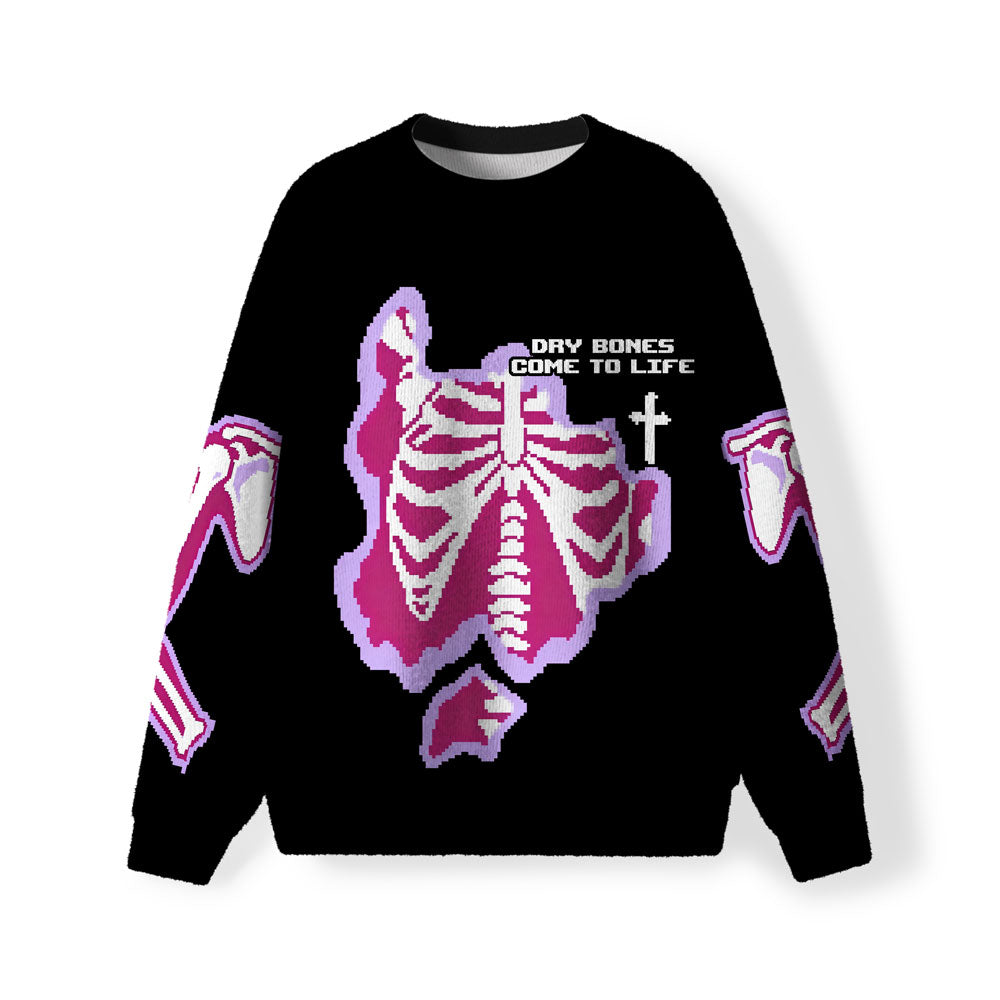 Dry Bones Come To Life Christian Lightweight Sweater