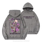 Dry Bones Come To Life Christian Washed Hoodie