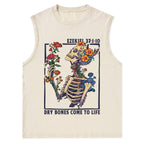 Dry Bones Come To Life Christian Washed Tank Top