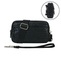 Statshy ¨C Woven Leather Crossbody Wallet
