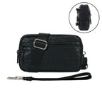 Statshy ¨C Woven Leather Crossbody Wallet