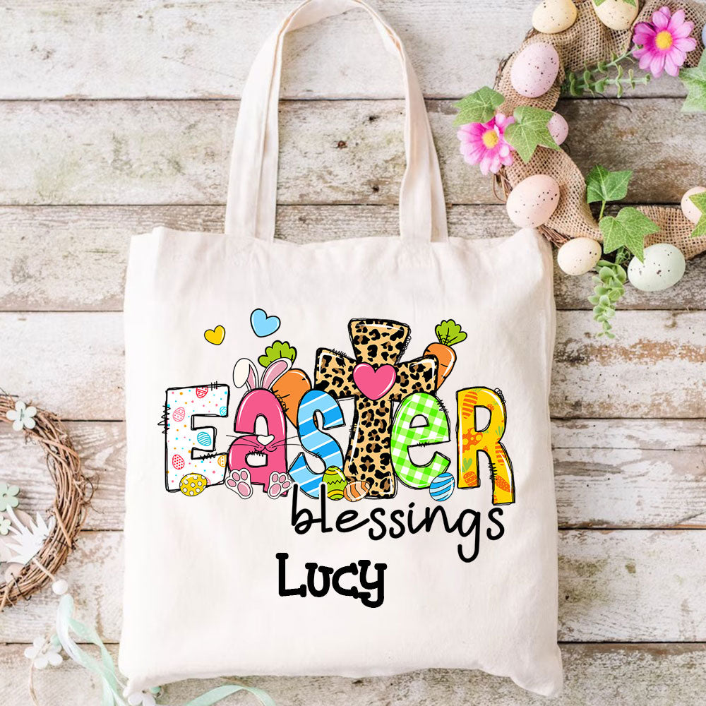 Easter Blessings Christian Tote Bag