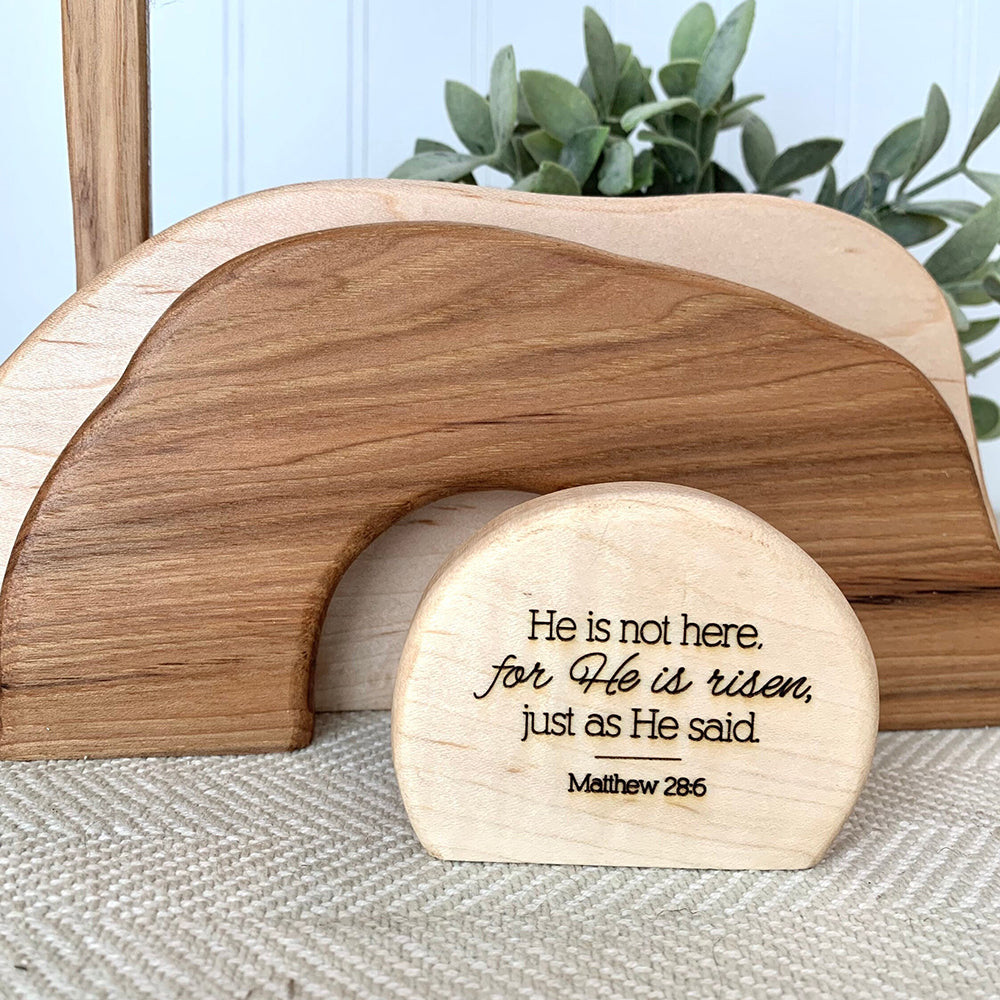 Personalized Easter Wooden Tomb Decoration