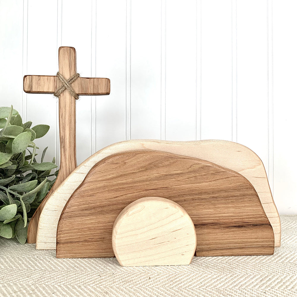 Personalized Easter Wooden Tomb Decoration
