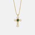 Elegant Cross Christian Necklace