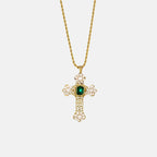 Elegant Cross Christian Necklace