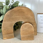 Easter Scene Wooden Decoration