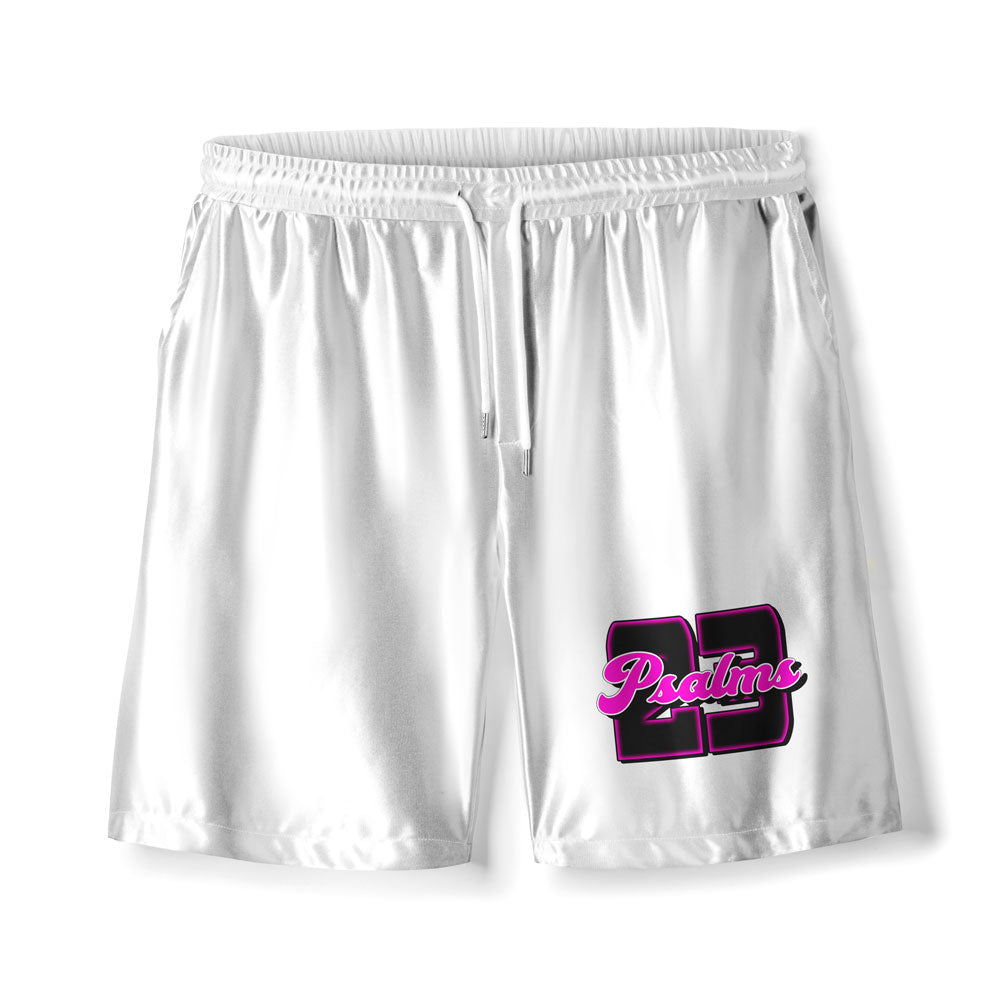 Fairh Over Fear Oversized Shiny V-Neck Christian Jersey & Shorts