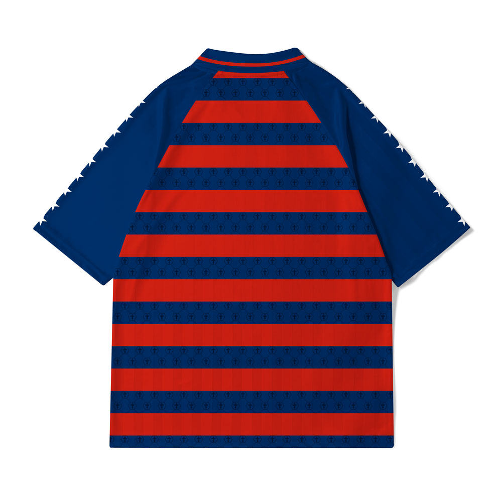 Faith And Freedom Christian Collar Jersey