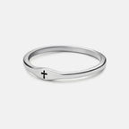 Faith Cross Christian 925 Sterling Silver Ring
