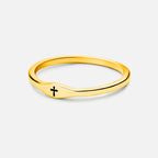 Faith Cross Christian 925 Sterling Silver Ring