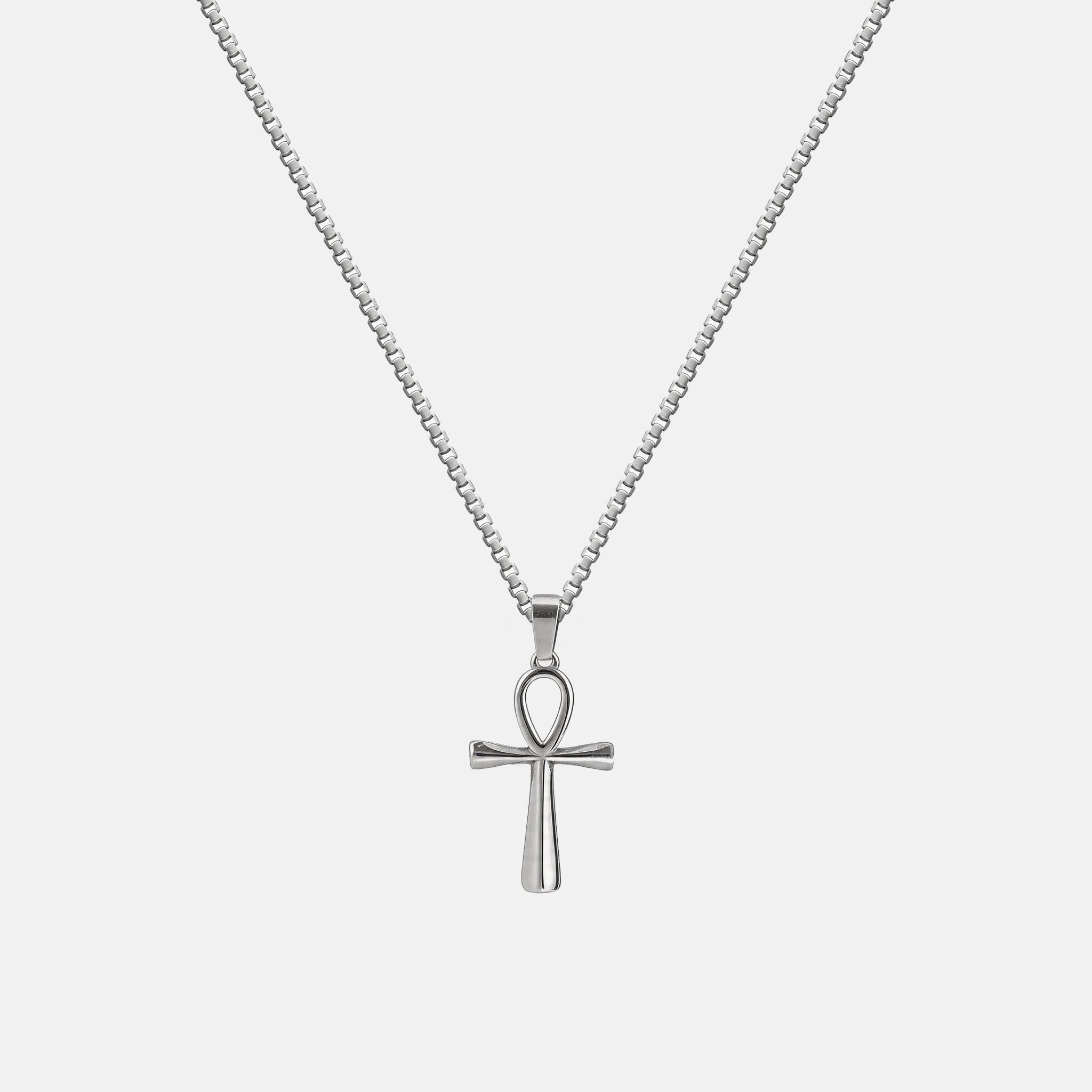 Faith Cross Christian Stainless Steel Necklace