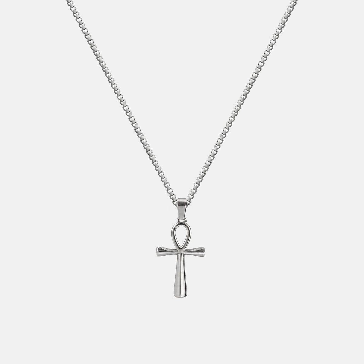 Faith Cross Christian Stainless Steel Necklace