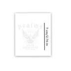 Faith Over Fear 12pcs Christian Temporary Tattoos