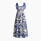 Faith Over Fear Chrisitan Tie Shoulder Maxi Dress