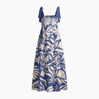 Faith Over Fear Chrisitan Tie Shoulder Maxi Dress