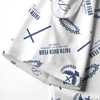 Faith Over Fear Christian Buttoned Polo Jersey