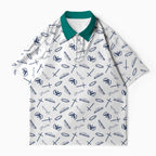 Faith Over Fear Christian Buttoned Polo Jersey