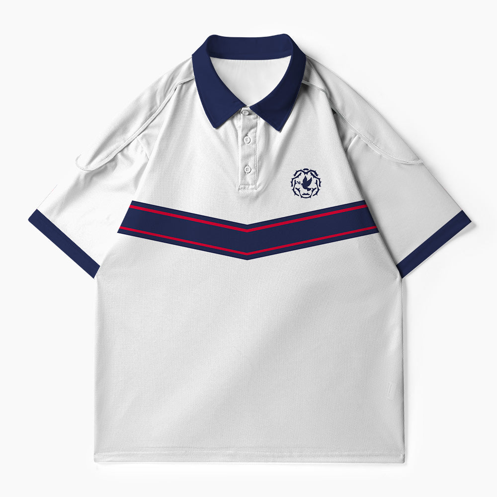 Faith Over Fear Christian Buttoned Polo Jersey