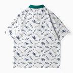 Faith Over Fear Christian Buttoned Polo Jersey