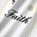 Faith Over Fear Christian Mesh Jersey Tank Top