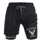 Faith Over Fear Christian Performance Shorts