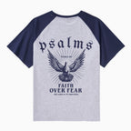 Faith Over Fear Christian Raglan Sleeve T-Shirt