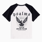 Faith Over Fear Christian Raglan Sleeve T-Shirt