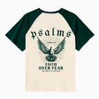 Faith Over Fear Christian Raglan Sleeve T-Shirt