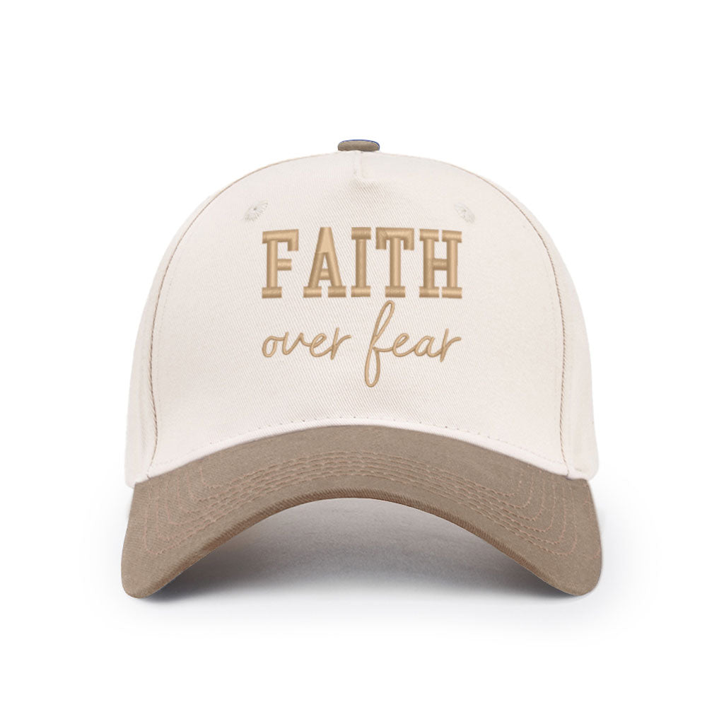 Faith Over Fear Christian Trucker Hat