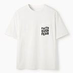 Faith Over Fear Christian Unisex Pocket T-Shirt