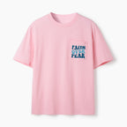 Faith Over Fear Christian Unisex Pocket T-Shirt