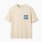 Faith Over Fear Christian Unisex Pocket T-Shirt