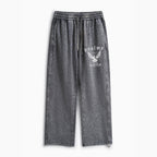 Faith Over Fear Christian Washed Sweatpants
