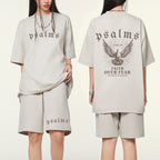Faith Over Fear Christian Washed T-Shirt & Shorts